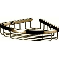 Полка корзина Art&Max AM-G-8936A-Br угловая Бронза — фото 1, Полки для ванной и душа