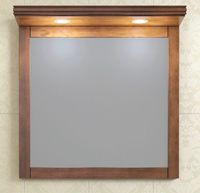 Зеркало Opadiris Мираж 80 Z0000006875 Светлый орех — фото 2, Мебель для ванной