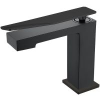 Смеситель для раковины Boheme Q 141-BB.2 Черный — фото 1, Смесители