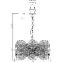 Товар: Подвесной светильник Maytoni Modern Aster MOD007PL-08G Золото Прозрачный - фото 9 Подвесной светильник Maytoni Modern Aster MOD007PL-08G Золото Прозрачный — фото 9, Подвесные светильники