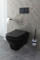 Товар: Унитаз Allen Brau Infinity 4.21011.31 подвесной Черный матовый без сиденья - фото 37 Унитаз Allen Brau Infinity 4.21011.31 подвесной Черный матовый без сиденья — фото 37, Подвесные унитазы