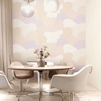 Обои Andrea Rossi Nisida 54330-1 Винил на флизилине (1,06*10) Бежевый, Абстракция — фото 2, Обои для стен