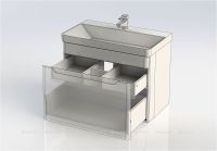 Товар: Тумба с раковиной Aquanet София 80 212587 подвесная Белый глянец - фото 10 Тумба с раковиной Aquanet София 80 212587 подвесная Белый глянец — фото 10, Мебель для ванной