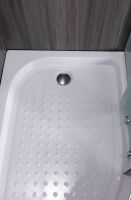 Душевой уголок Esbano ESR-8027A 120x80 R ESUGR8027AR профиль Хром стекло рифленое — фото 12, Асимметричные душевые уголки