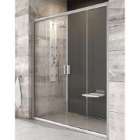 Товар: Душевая дверь Ravak Blix BLDP4-190 0YVL0U00Z1 профиль Сатин стекло Transparent - фото 1 Душевая дверь Ravak Blix BLDP4-190 0YVL0U00Z1 профиль Сатин стекло Transparent — фото 1, Раздвижные душевые двери