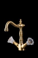 Товар: Смеситель для раковины Boheme Camelia 312 Бронза - фото 2 Смеситель для раковины Boheme Camelia 312 Бронза — фото 2, Смесители