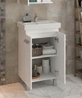 Товар: Тумба под раковину Vigo Nova 50 tn.NOV.TIG.50.2D Белая - фото 5 Тумба под раковину Vigo Nova 50 tn.NOV.TIG.50.2D Белая — фото 5, Тумбы под раковину