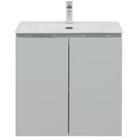 Товар: Тумба под раковину Aquanet Алвита New 70 303903 подвесная Серая матовая - фото 4 Тумба под раковину Aquanet Алвита New 70 303903 подвесная Серая матовая — фото 4, Мебель для ванной