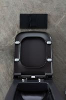 Товар: Унитаз Allen Brau Infinity 4.21011.AN подвесной Антрацит без сиденья - фото 60 Унитаз Allen Brau Infinity 4.21011.AN подвесной Антрацит без сиденья — фото 60, Подвесные унитазы