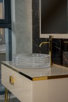 Тумба под раковину Boheme Armadi Art Lucido 100 770-100-CP подвесная Капучино — фото 11, Мебель для ванной