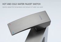 Товар: Смеситель для раковины Gappo G07-9 Оружейная сталь арт-G1007-89 - фото 3 Смеситель для раковины Gappo G07-9 Оружейная сталь арт-G1007-89 — фото 3, Смесители для раковины