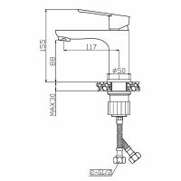 Товар: Смеситель для раковины Agger Brave A2302100 Хром - фото 4 Смеситель для раковины Agger Brave A2302100 Хром — фото 4, Смесители