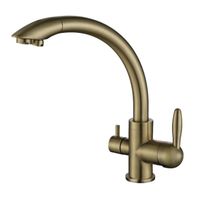 Смеситель для кухни Paulmark Essen Es213001-BR Бронза — фото 1, Смесители для кухни