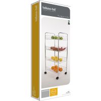 Тележка для кухни Tekno-tel MG004 Хром — фото 3, Аксессуары для кухни