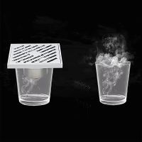 Душевой трап Gappo G81050 с решеткой Хром — фото 10, Трапы для душа