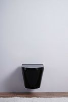 Унитаз Esbano Clavel ESUPCLAVB подвесной Черный глянцевый с сиденьем Микролифт — фото 3, Унитазы