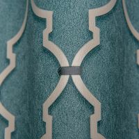 Обои Andrea Rossi Cheradi 54399-7 Винил на флизелине (1,06*10,05) Бирюзовый, Орнамент — фото 2, Обои для стен