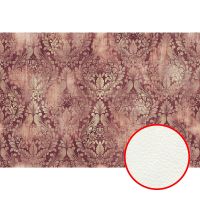 Товар: Фреска Ortograf Splendo 31710 Фактура флок FLK Флизелин (4*2,7) Красный/Бежевый, Вензель - фото 1 Фреска Ortograf Splendo 31710 Фактура флок FLK Флизелин (4*2,7) Красный/Бежевый, Вензель — фото 1, Фрески