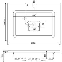 Товар: Тумба с раковиной Iddis Esper 60 ESP60W0i95K подвесная Белая - фото 10 Тумба с раковиной Iddis Esper 60 ESP60W0i95K подвесная Белая — фото 10, Тумбы с раковиной