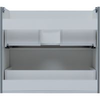 Тумба под раковину Aquanet Арт 75 313275 подвесная Мисти грин — фото 5, Тумбы под раковину