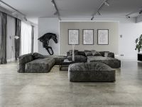 Керамогранит Ceramika Konskie Bohemy Blue Rett 60x60 см — фото 3, Керамогранит