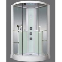 Душевая кабина Grossman GR-142 120x120 профиль Белый стекло прозрачное — фото 1, Душевые кабины