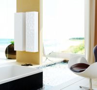 Шкаф пенал Clarberg Dune 35 DUN0535 подвесной Белый — фото 2, Пеналы для ванной комнаты