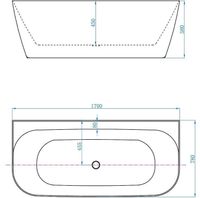 Акриловая ванна Allen Brau Priority 3 170x78 2.31003.20 без гидромассажа — фото 35, Акриловые ванны
