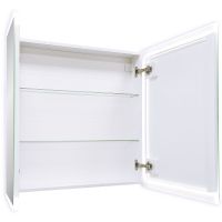 Товар: Зеркальный шкаф Reflection Cube 800х800 RF2213CB с подсветкой Белый матовый - фото 3 Зеркальный шкаф Reflection Cube 800х800 RF2213CB с подсветкой Белый матовый — фото 3, Мебель для ванной