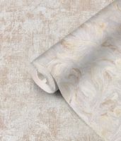 Обои Prima Italiana Colomba 80652 Винил на флизелине (1,06*10) Серый/Золото, Листья/Абстракция — фото 3, Обои для стен