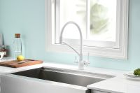 Смеситель для кухни Paulmark Siegen Si213111-431TW Белый — фото 2, Смесители для кухни