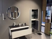 Шкаф пенал Orka Lisbon 40 3001156 подвесной Кашемировый матовый — фото 5, Мебель для ванной