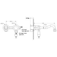 Товар: Смеситель для раковины Boheme Tradizionale Oro 287 Золото - фото 2 Смеситель для раковины Boheme Tradizionale Oro 287 Золото — фото 2, Смесители