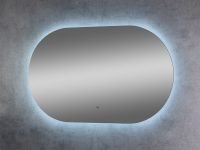 Зеркало Art&Max Torino AM-Tor-1200-700-DS-F с подсветкой с бесконтактным выключателем — фото 3, Мебель для ванной