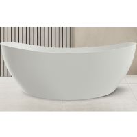 Ванна из искусственного камня Abber Stein 163x85 AS9615-1.6 без гидромассажа — фото 1, Ванны