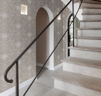 Обои LOYMINA British Style Garden BRIT11 008 Винил на флизелине (1*10,05) Серый/Бежевый, Листья — фото 2, Обои для стен