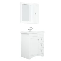 Товар: Тумба под раковину Corozo Техас 70 SD-00000451 Белая - фото 5 Тумба под раковину Corozo Техас 70 SD-00000451 Белая — фото 5, Мебель для ванной