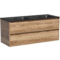 Тумба под раковину Sancos Libra 120 LB120-2ECH подвесная Дуб чарльстон — фото 2, Тумбы под раковину