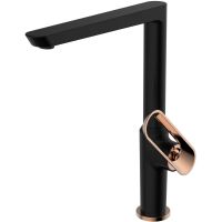Смеситель для кухни Bien Hermes BE11009409 Черный Розовое золото — фото 1, Смесители