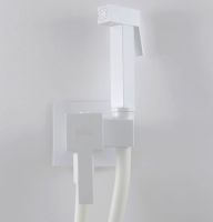 Гигиенический душ Webert Pegaso PE870303740 со смесителем Белый матовый — фото 2, Гигиенические души