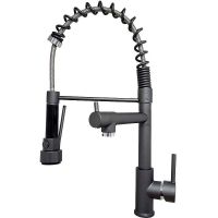 Смеситель для кухни BRNOU BR-704 Антрацит — фото 1, Смесители