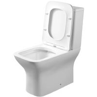 Унитаз компакт Ceruttispa Elleros CT10093 с бачком и сиденьем Микролифт — фото 2, Напольные унитазы