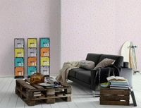 Обои детские AS Creation Little Stars 35839-4 Винил на флизелине (0,53*10,05) Бежевый, Горох — фото 2, Обои для стен