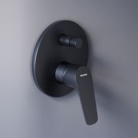 Смеситель для душа Damixa Jupiter Черный матовый арт-777100300 — фото 2, Встраиваемые смесители для душа