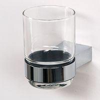 Стакан для зубных щеток Aquanet 5684 Хром — фото 2, Стаканы для зубных щеток