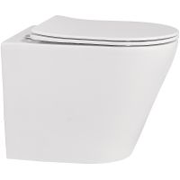 Унитаз Abber Bequem AC1113 приставной с сиденьем Микролифт — фото 1, Приставные унитазы