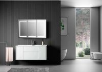 Товар: Зеркальный шкаф Aquatek 120 AQ7124-MLC с подсветкой Хром - фото 3 Зеркальный шкаф Aquatek 120 AQ7124-MLC с подсветкой Хром — фото 3, Мебель для ванной