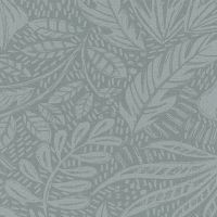 Обои RASCH Salisbury 553024 Флизелин (0,53*10,05) Серый, Листья — фото 1, Обои для стен