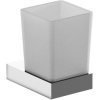 Стакан для зубных щеток Nofer Corinto 16931.B Хром — фото 1, Стаканы для зубных щеток