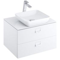 Тумба под раковину Ravak SD Comfort 80 X000001378 подвесная Белая глянцевая — фото 2, Тумбы под раковину